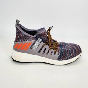 Ceni Womens Sneakers Shoes‎ Gray Blue Marled Lace Up Mid Top 7.5 EUR 38